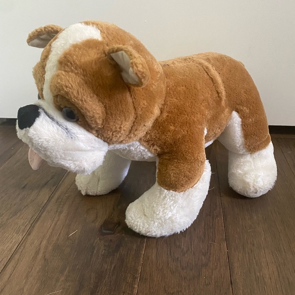 Build a Bear Workshop Bulldog Stuffed animal plush BAB BABW - Picture 2 of 11